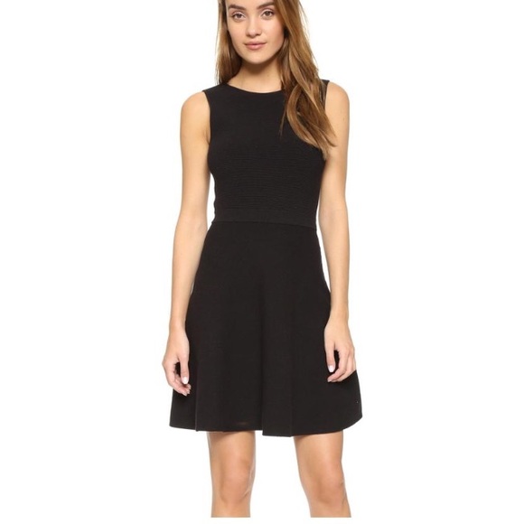 Like New Theory Knit Fit Flare Dress 